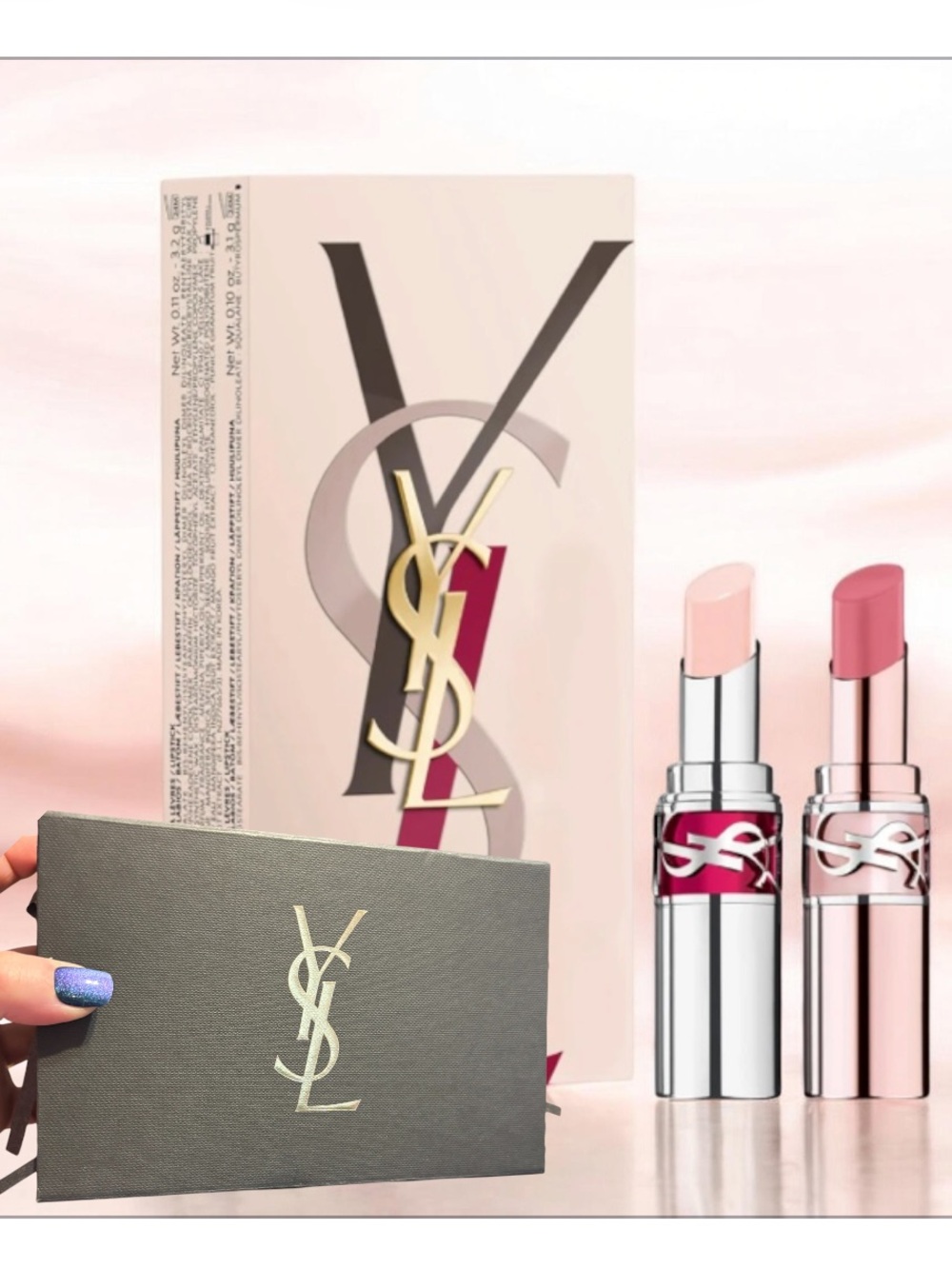Yves Saint Laurent Lip Bundle with box